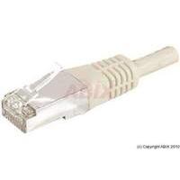 Patch Cord Rj45 Cat.6a F/utp Grey- 15 M Full Copper