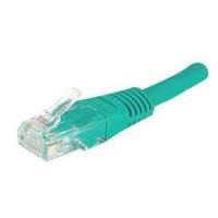 Patch Cord Rj45 Cat.5e U/utp Green- 25 M Full Copper