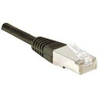 Patch Cord Rj45 F/utp Cat.5e Black- 0.70 M Full Copper