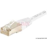 Patch Cord Rj45 Cat.6 F/utp White- 3 M Full Copper