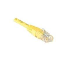 Patch Cord Rj45 Cat.5e U/utp Yellow- 0.50 M Copper/aluminium