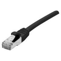 Patch Cord Rj45 Cat.6a F/utp Lszh Snagless Black - 0.15 M Full Copper