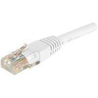 Patch Cord Rj45 U/utp Cat.6 White- 1 M Full Copper