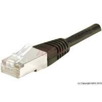 Patch Cord Rj45 Cat.5e F/utp Black- 0.30 M Copper/aluminium