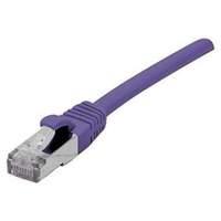 Patch Cord Rj45 Cat.6a F/utp Lszh Snagless Purple- 1.50 M Full Copper