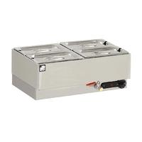 parry 4 pot gastronorm bain marie gbm4w