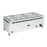 parry wet well lpg 6 pot bain marie