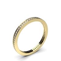 Pave Setting Full Eternity Diamond Ring