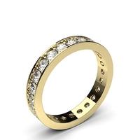 Pave Setting Full Eternity Diamond Ring