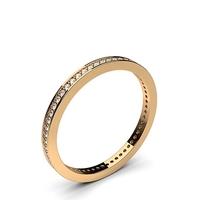 Pave Setting Full Eternity Diamond Ring
