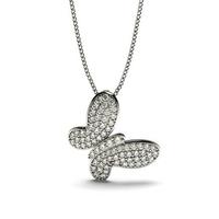 Pave Setting Round Diamond Designer Pendant