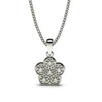 Pave Setting Round Diamond Designer Pendant