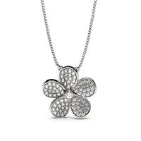 Pave Setting Round Diamond Designer Pendant