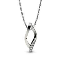 Pave Setting Round Diamond Designer Pendant