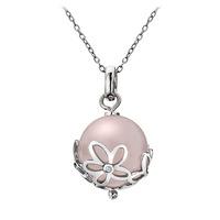 Paradise Orb Pendant Rose Quartz