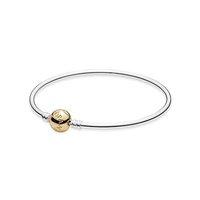 pandora moments two tone bangle