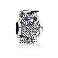 PANDORA Silver Owl Graduate Charm