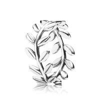 pandora silver laurel wreath ring