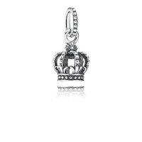 PANDORA Silver Crown Pendant Charm