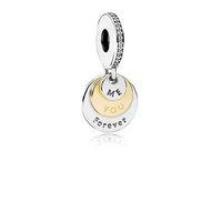 PANDORA Me and You Forever Charm