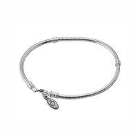 pandora silver trigger clasp bracelet