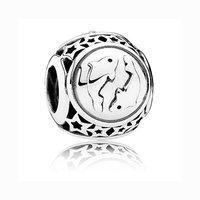 PANDORA Silver Pisces Star Sign Charm