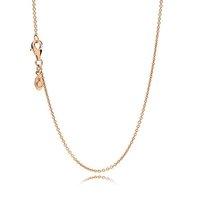 pandora rose anchor chain necklace