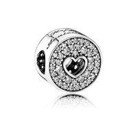 PANDORA Silver And Zirconia Happy Anniversary Charm