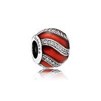 PANDORA Red Adornment Charm