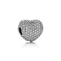 PANDORA Open My Heart Pave Clip