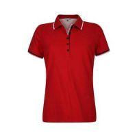 Patricia Club Golf Shirt - Red/White (A7)