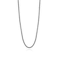 pandora black rhodium silver necklace