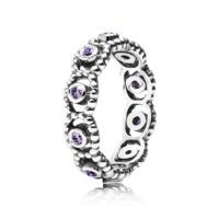 PANDORA Purple Romance Ring