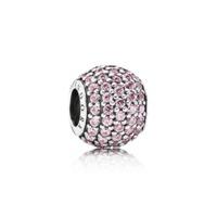 pandora pink pav lights charm