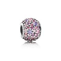 PANDORA Pink Sparkles Pavé Lights Charm