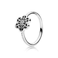 pandora floral daisy lace ring