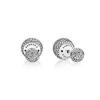 PANDORA Reversible Pavé Drop Earrings