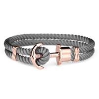 paul hewitt grey rose gold phrep bracelet