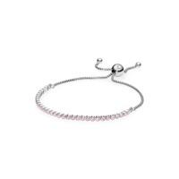 PANDORA Pink Sparkling Strand Bracelet