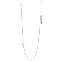 pandora luminous dainty droplets necklace