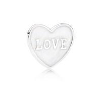 PANDORA Love Heart Locket Small Plate