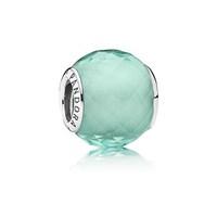 PANDORA Green Petite Faceted Charm