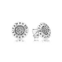 PANDORA Signature Stud Earrings