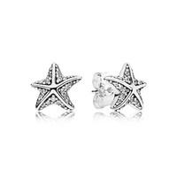 PANDORA Tropical Starfish Stud Earrings