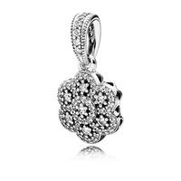 pandora ice floral pendant 390392cz