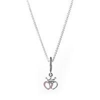 PANDORA Crowned Hearts Complete Necklace CN095