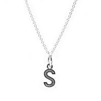 PANDORA Sparkling Alphabet S Necklace CN050