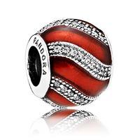 PANDORA Red Adornment Charm 791991EN07