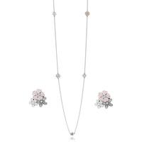 pandora silver poetic blooms jewellery set cs015