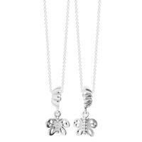 PANDORA Silver Butterflies Complete Necklace Set CN069